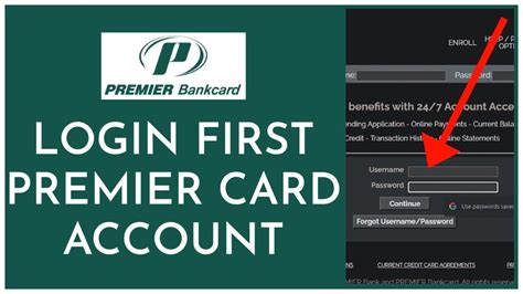 premier credit card login